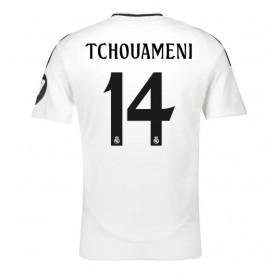 Real Madrid Aurelien Tchouameni #14 Hjemme skjorte 2024-25 Kortermet